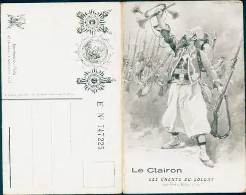 Klapp Lied Ak Le Clairon, les Chants du Soldat, Paul Deroulede