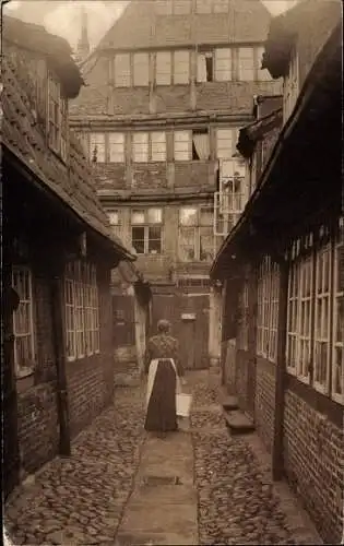 Ak Hamburg Mitte Altstadt, Hof Steinstraße 79