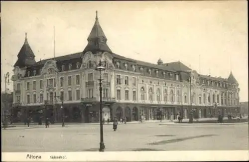 Ak Hamburg Altona, Hotel Kaiserhof