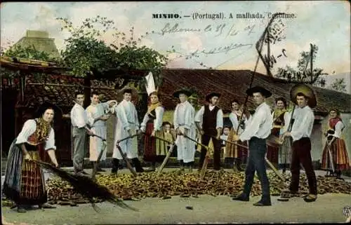 Ak Minho Portugal, Malhada Costume