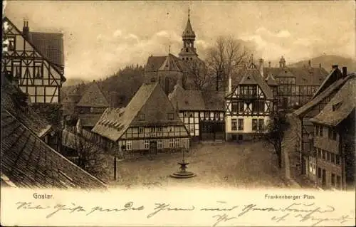 Ak Goslar am Harz, Frankenberger Plan