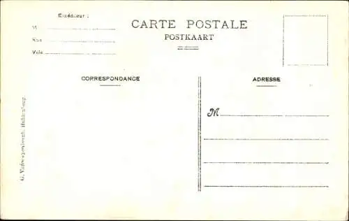 Ak Huldenberg Flämisch Brabant, Kirche