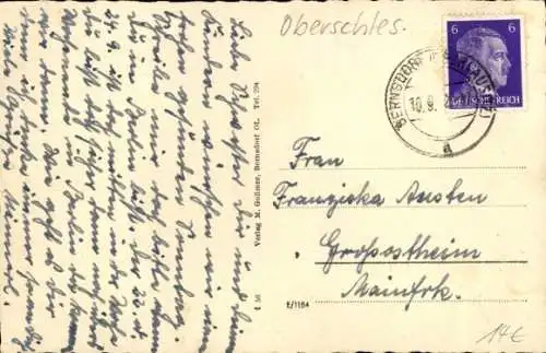 Ak Bernsdorf in der Oberlausitz, Neue Schule