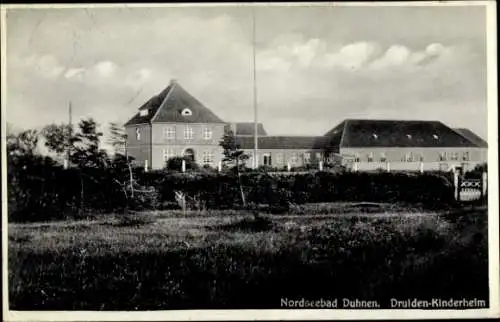 Ak Nordseebad Duhnen Cuxhaven, Druiden-Kinderheim