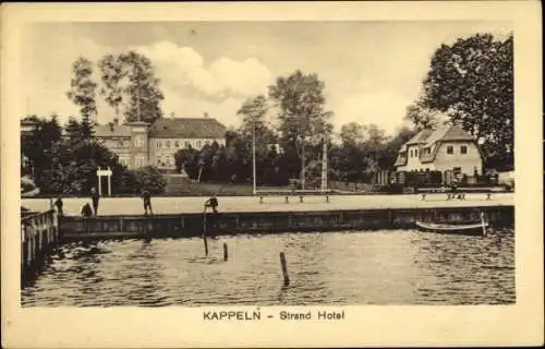 Ak Kappeln an der Schlei, Strandhotel