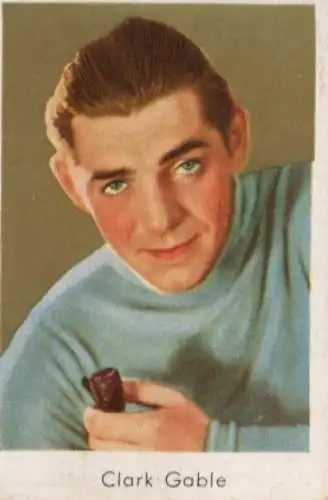 Sammelbild Schauspieler Clark Gable, Portrait, Bild Nr. 215
