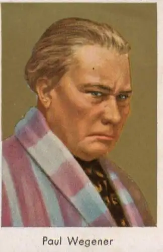 Sammelbild Schauspieler Paul Wegener, Portrait, Bild Nr. 351