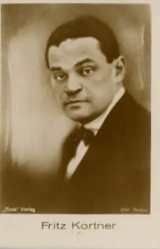 Sammelbild Schauspieler Fritz Kortner, Portrait, Bild Nr. 461