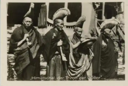 Sammelbild Filmszene Himatschal, der Thron der Götter, Bild Nr. 660