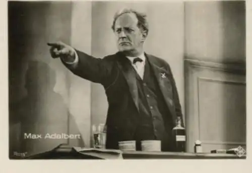 Sammelbild Schauspieler Max Adalbert, Bild Nr. 572