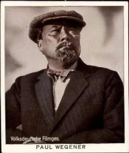Sammelbild Schauspieler Paul Wegener, Bild Nr. 203