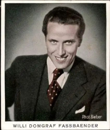 Sammelbild Schauspieler Willi Domgraf-Fassbaender, Bild Nr. 74