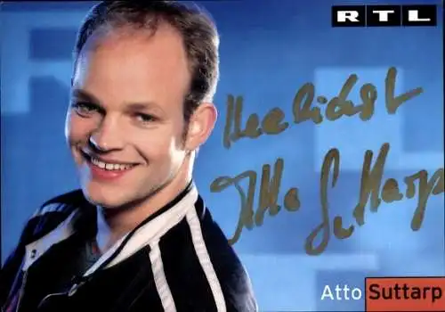 Ak Schauspieler Atto Suttarp, Portrait, Autogramm