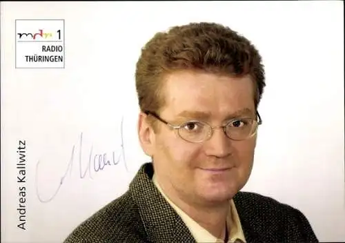 Ak Schauspieler Andreas Kallwitz, Portrait, Autogramm