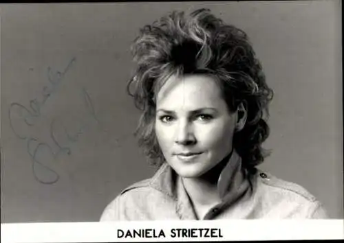 Ak Schauspielerin Daniela Strietzel, Portrait, Autogramm
