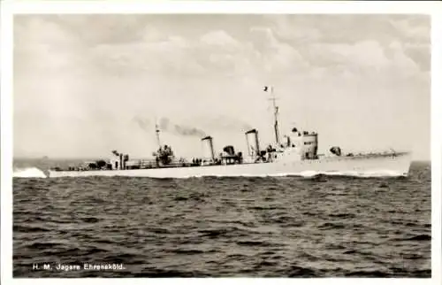 Ak Schwedisches Kriegsschiff H.M. Ehrensköld