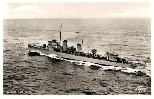 Ak Schwedisches Kriegsschiff Klas Horn