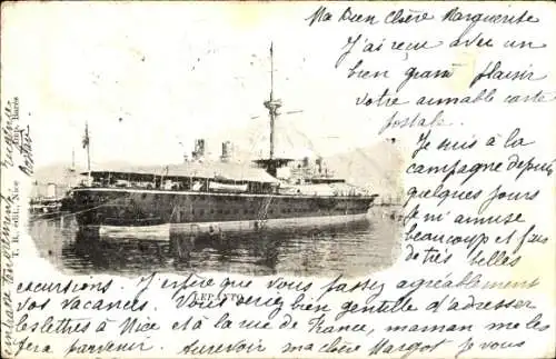 Ak Italienisches Kriegsschiff Lepanto