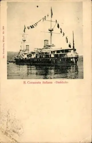 Ak Italienisches Kriegsschiff Dandolo
