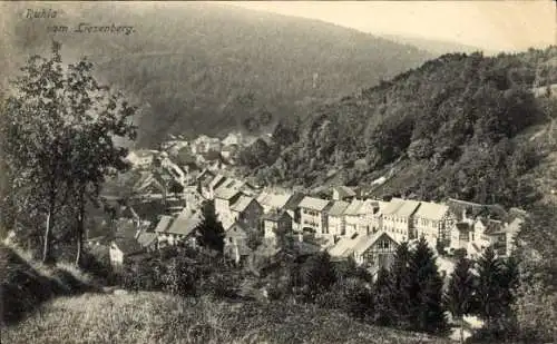 Ak Ruhla in Thüringen, Blick vom Liesenberg