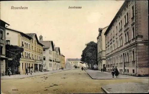 Ak Rosenheim Oberbayern, Innstraße
