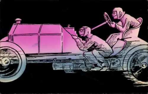 Präge Ak Rennauto, Motorrennsport