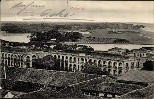 Ak Colombo Ceylon Sri Lanka, Panorama