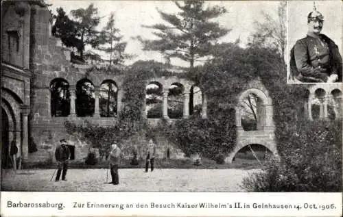 Ak Gelnhausen in Hessen, Barbarossaburg