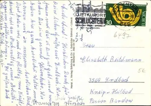 Ak Steinau an der Straße Hessen, Tropsteinhöhle, Dom, Bellinger Warte, Schlosshof, Schwimmbad