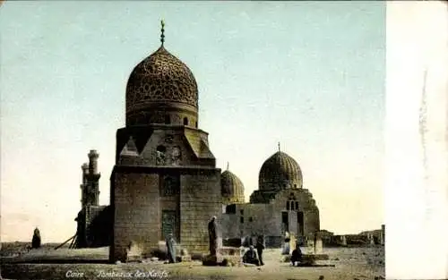 Ak Cairo Kairo Ägypten, Gräber der Kalifen