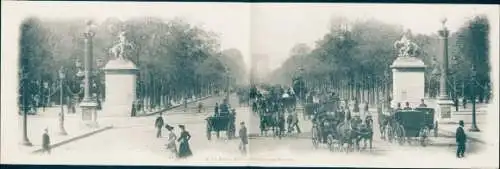 Klapp Ak Paris VIII, Avenue des Champs-Élysées