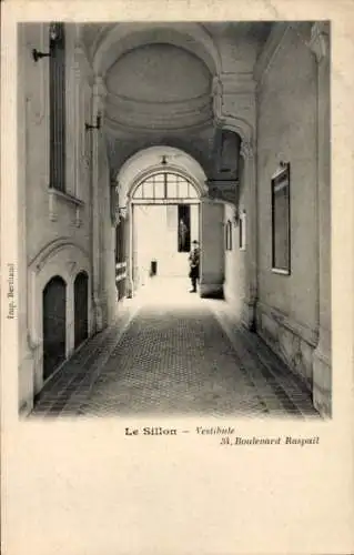 Ak Paris VI, Le Sillon, Vestibül