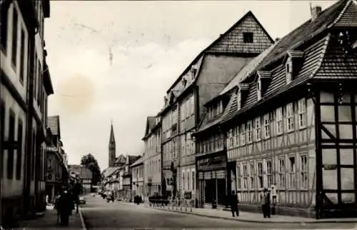 Ak Heilbad Heiligenstadt Eichsfeld Thüringen, Karl Marx Straße, Kirche