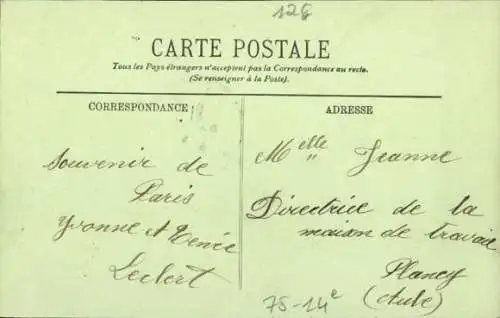 Ak-Observatorium Paris XIV, Rue de Vanves