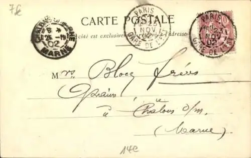 Ak Paris XVI Passy, Hippodrom