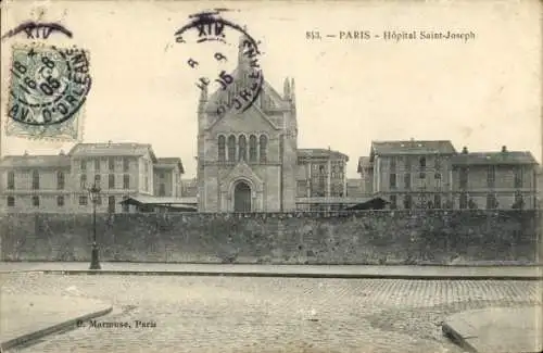 Ak Paris XIV Observatorium, Krankenhaus Saint Joseph