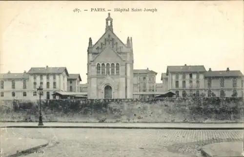 Ak Paris XIV Observatorium, Krankenhaus Saint Joseph