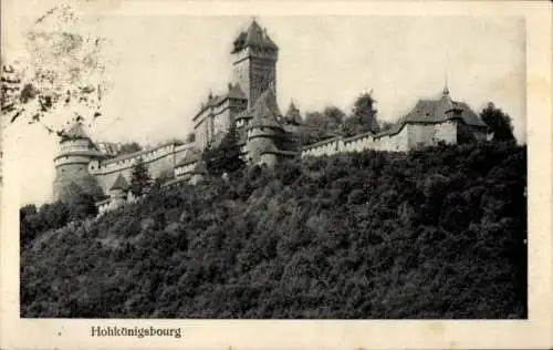 Ak Orschwiller Orschweiler Elsass Bas Rhin, Hohkönigsburg