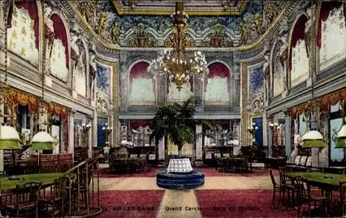 Ak Aix les Bains Savoie, Grand Cercle, Salle du Baccara