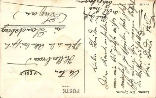 Ak Luzern Stadt Schweiz, Zytturm