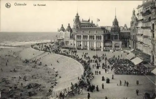 Ak Ostende Ostende Westflandern, Kursaal