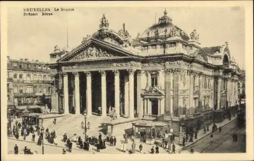 Ak Brüssel Brüssel, La Bourse