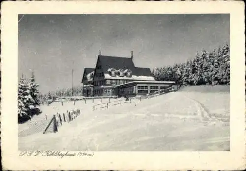 Ak Dahle Altena im Sauerland, Kohlberghaus, Winter, Schnee