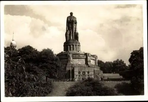 Ak Hamburg St. Pauli, Bismarckdenkmal