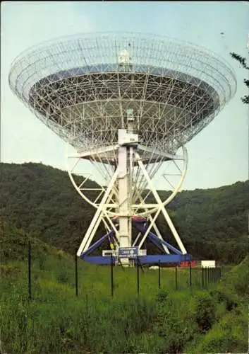 Ak Effelsberg Bad Münstereifel in Nordrhein Westfalen, Radioteleskop Effelsberg