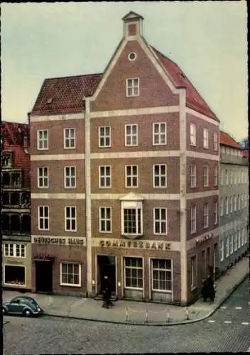 Ak Lüneburg in Niedersachsen, Deutsches Haus, Commerzbank