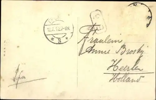 Ak Bonn am Rhein, Rhein, Siebengebirge, Schiff, Anleger, Promenade