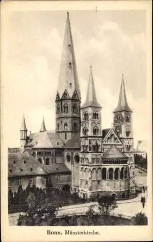 Ak Bonn am Rhein, Münsterkirche