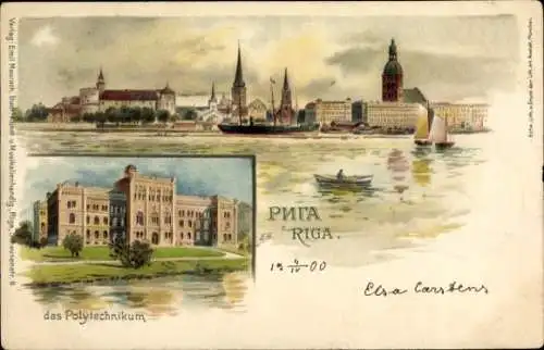 Litho Riga Lettland, Polytechnikum