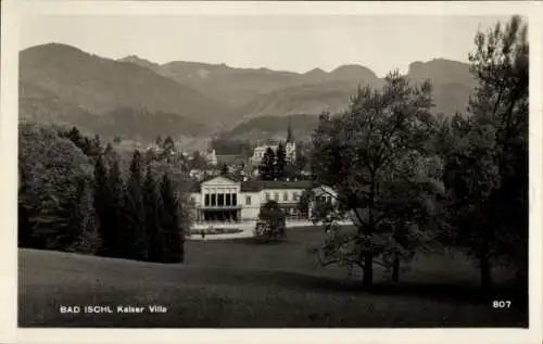 Ak Bad Ischl in Oberösterreich, Kaiser Villa